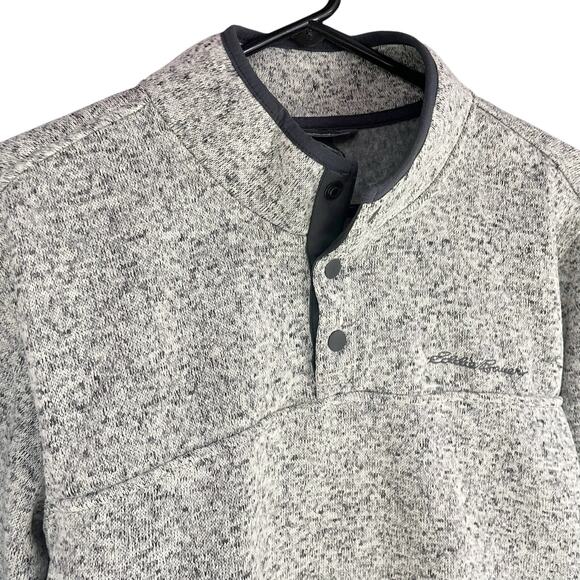 Men's Gray Pullover Shirt - Picture 4 of 8